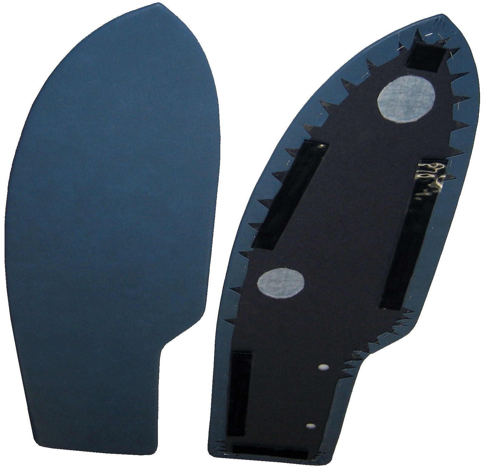 1963 Chevrolet C10 Pickup Std Cab Door Panel Inserts, Med. Blue